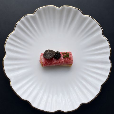 Wagyu Spring Rolls, Caviar and Truffle