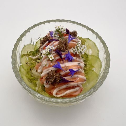 Lobster Cocktail, Pickled Cucumber and Truffle